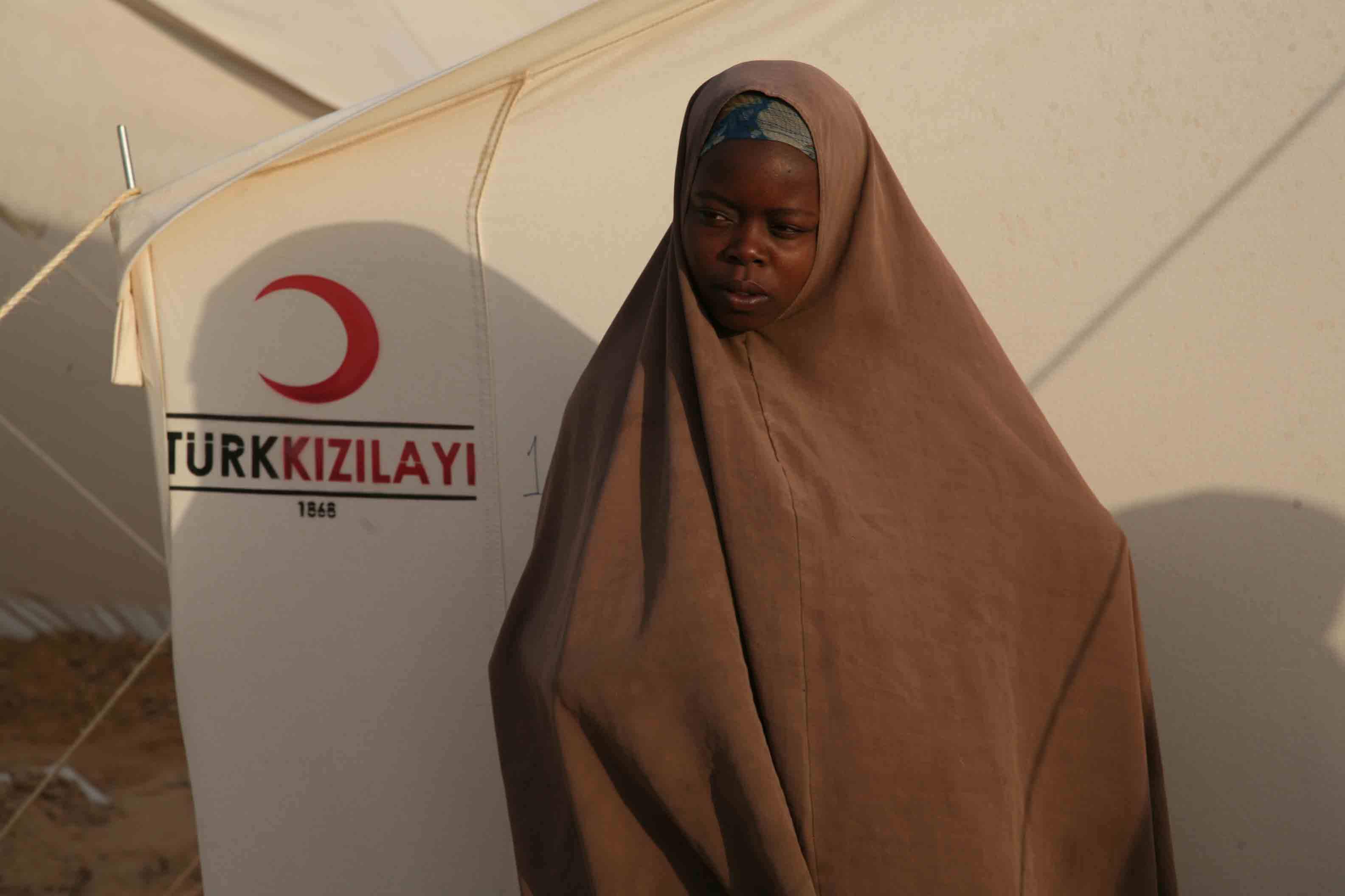 Somaliler Türk Kızılayına Minettar