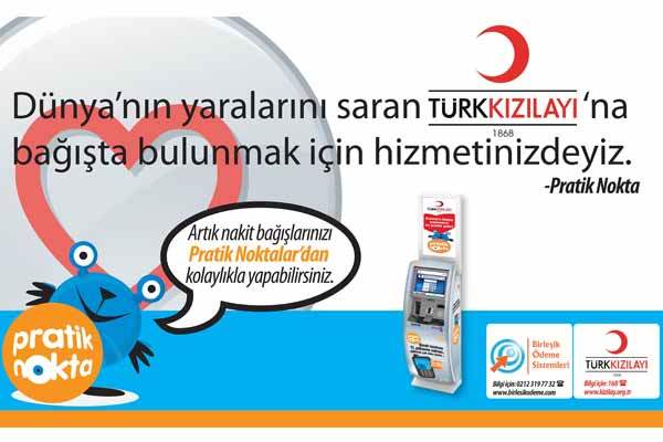 Türk Kızılayı na Bağış Yapmak Şimdi Daha Pratik