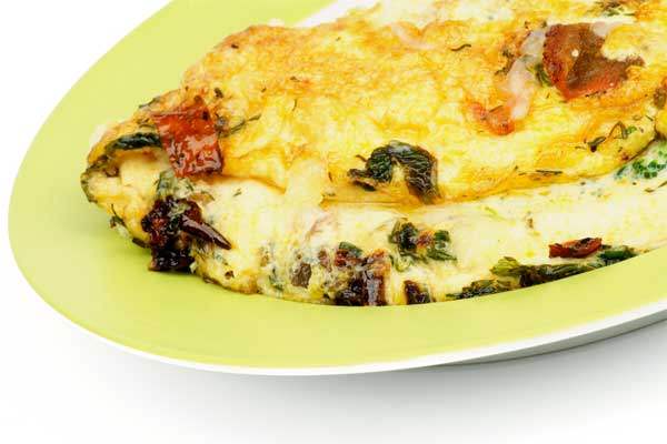 Pırasalı Omlet