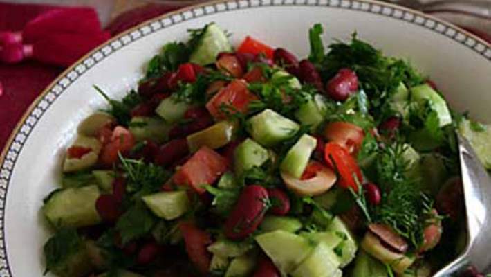 Fasulye Salatası