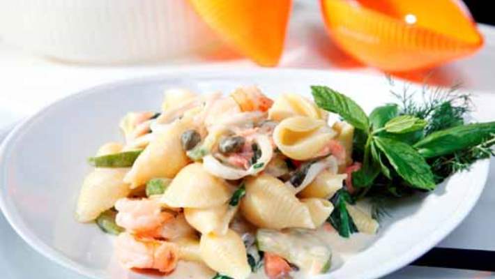 Kremalı Mantar Soslu Makarna