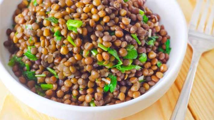 Yeşil Mercimek Salatası