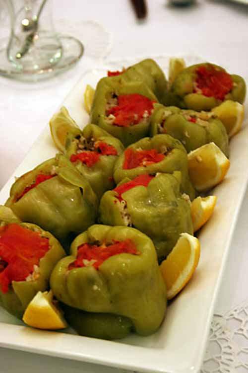 Zeytinyağlı Biber Dolması