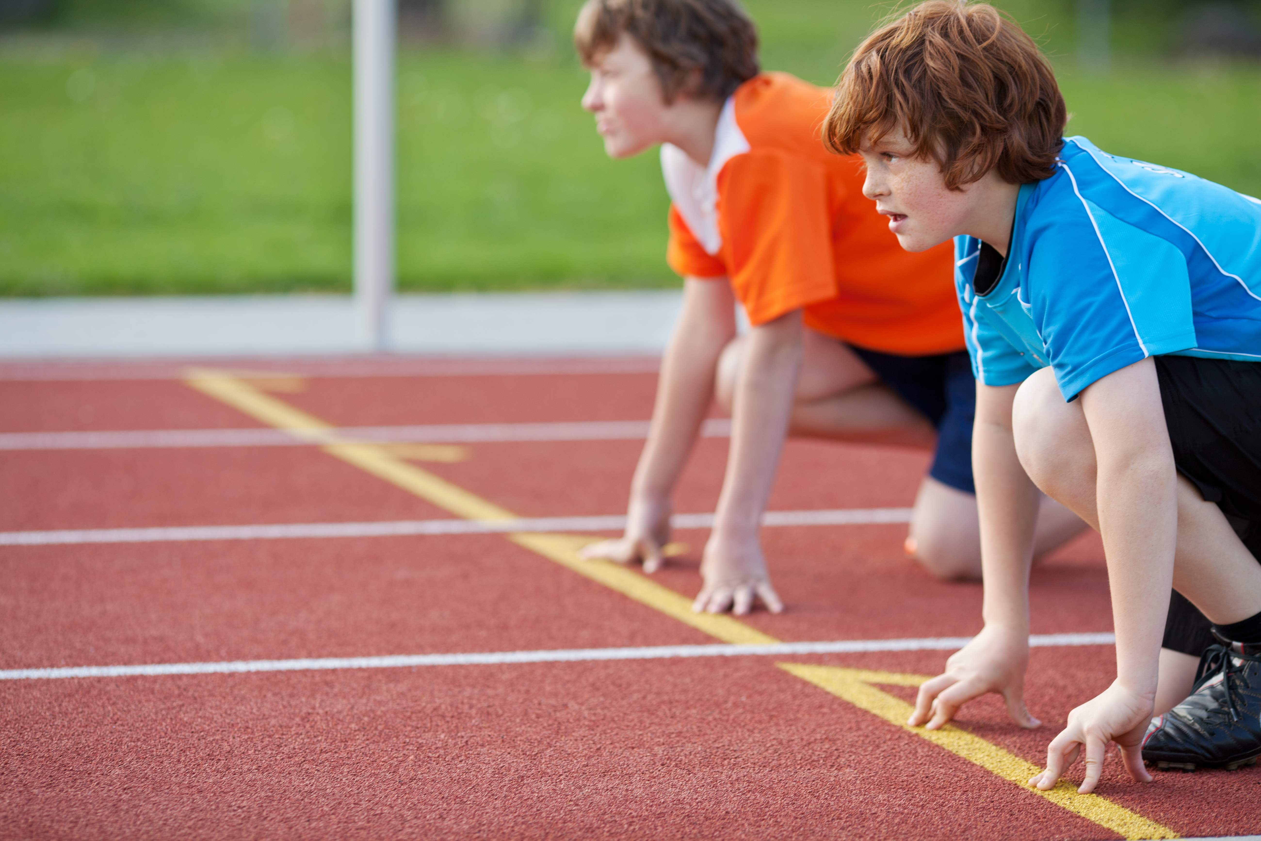 Children do sports